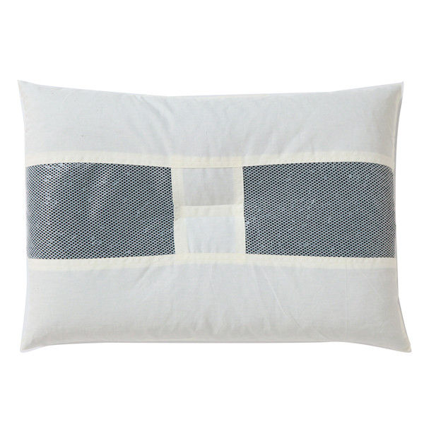 イケヒコ ピロー 国産竹炭パイプ入り 『竹炭パイプ枕』 約35×50cm 1個（直送品）