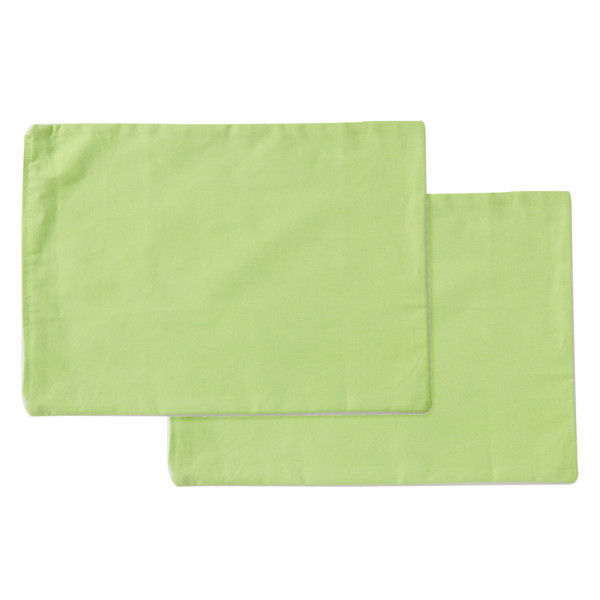 イケヒコ 枕カバー 洗える ヒバエッセンス使用 『ひばピロケース』 グリーン 2枚セット 約43×63cm（直送品）