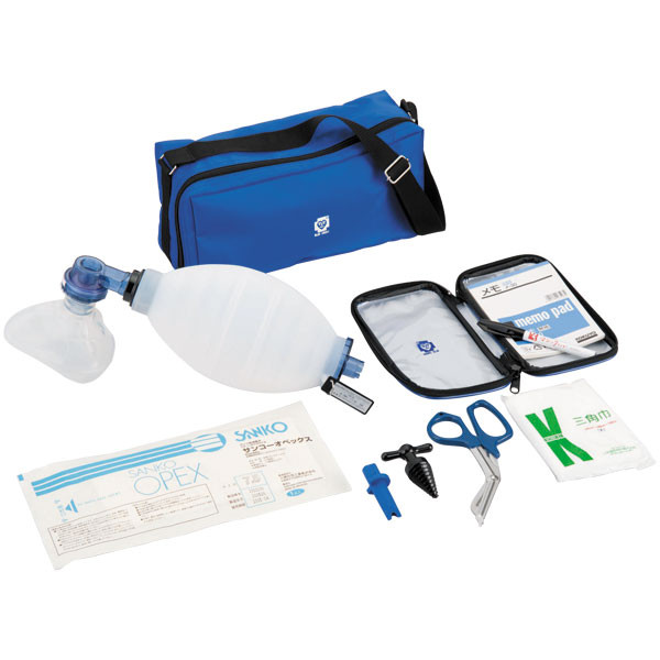 AKS療法 +future 9枚セット ブルークロス 救急医療セット（成人用） AFW-1 1組 23-5700-00 マ