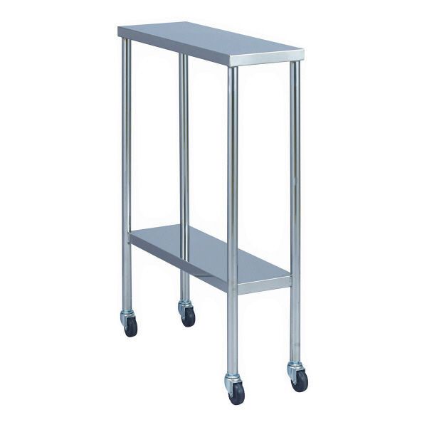 松吉医科器械 スリム器械台 2段 幅200mm MY-1551 1台 24-5060-00（直送品）