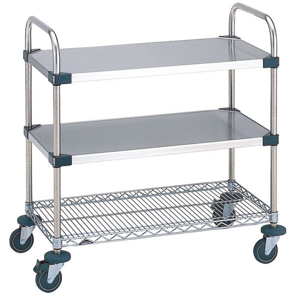 エレクター UTTカート 2型 幅759×奥行614×高さ963mm NUTT3-2S 1台 01-2435-06（直送品）