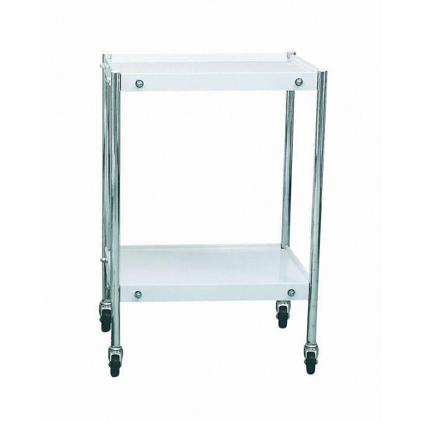 弥生堂製作所 組立式器械台 幅675×奥行360×高さ700mm 二段式-SD-6 1台 01-2466-04（直送品）