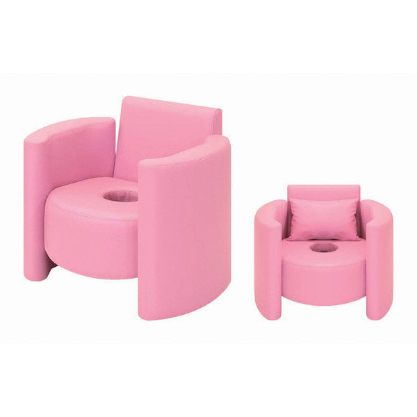 【軒先渡し】高田ベッド 授乳DXチェア レッド TB-880 1台 24-3015-00-14（直送品）