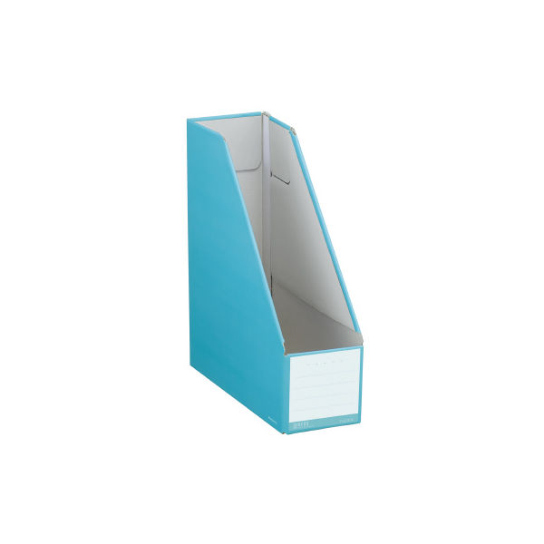 コクヨ ファイルボックス<NEOS> （スタンドタイプ）ターコイズブルー フ-NEL450B 1セット（12冊）
