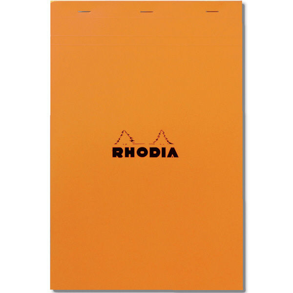 RHODIA(ロディア) BLOC RHODIA(ブロックロディア) No.19 方眼 オレンジ cf19200 1セット(2冊入)（直送品）