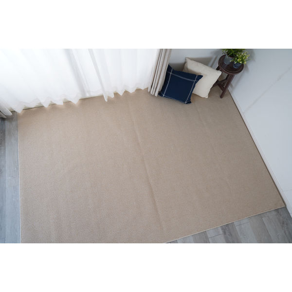 スミノエ オーダーカーペット ホームシェル オーダーラグ 1800×1200mm アイボリー AS-HSL-IV180120 1枚（直送品）