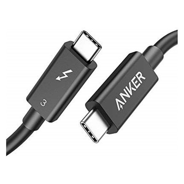 アンカー Anker USB-C&USB-C Thunderbolt 3 ケーブル(0.7m) A8858011 1個（直送品）