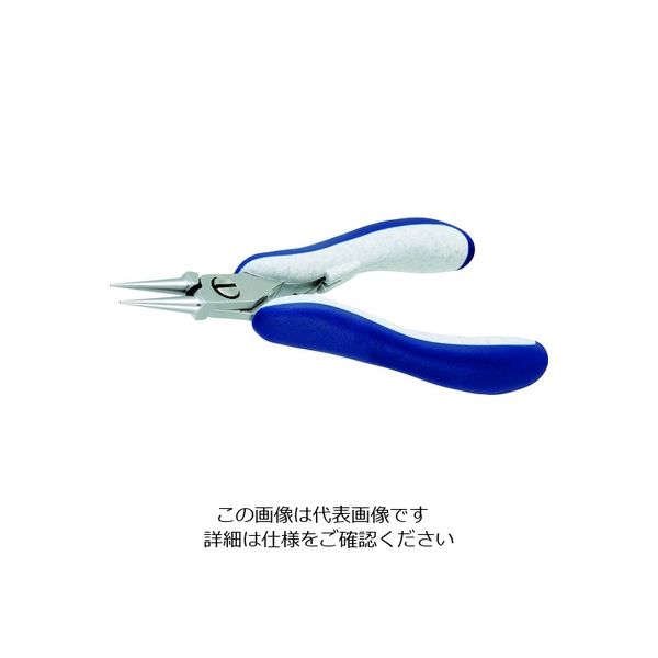 IDEAL-TEK idealtek ESD精密プライヤー 丸 135mm ES6041-CR-BG-IT 1丁 207-0847（直送品）