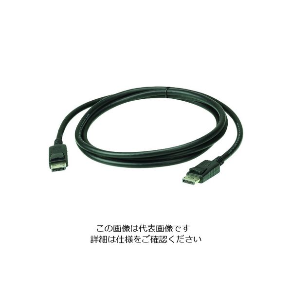 ATEN DisplayPort ケーブル (2m) 2L-7D02DP 1本 201-5289（直送品）