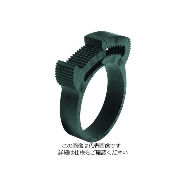 HCL Fasteners スナップホースクリップ HerbieClip 6.5~7.9 HC-AA-PA66-BK 1袋(100個)（直送品）