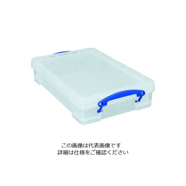 Really Useful Products RUP 収納ケース 4L クリア 4C 1個 195-6720（直送品）