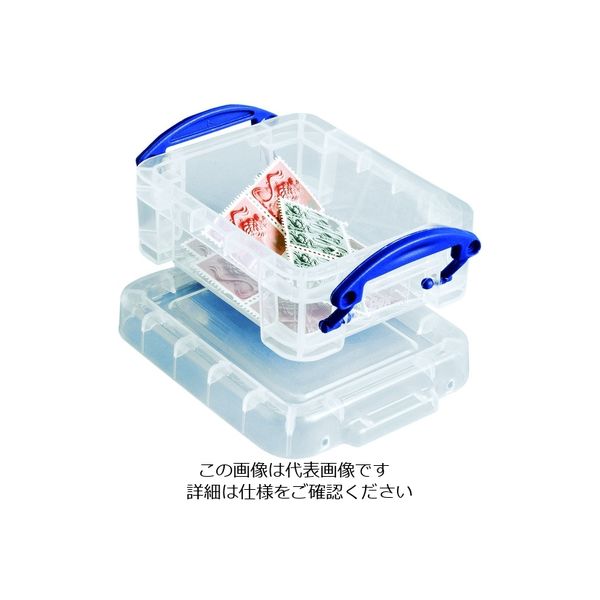 Really Useful Products RUP 収納ケース 0.07L クリア 10個セット 0.07C-PK10 1セット(10個)（直送品）
