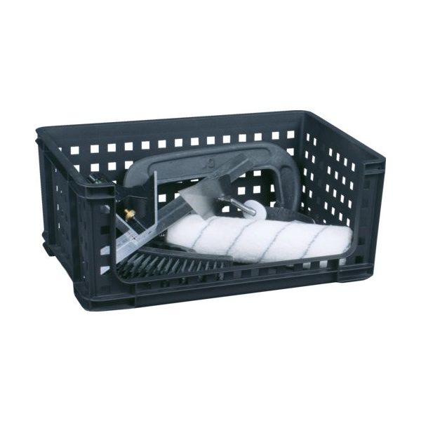 Really Useful Products RUP メッシュコンテナ オープンタイプ 9L ブラック 9OF 1個 195-6694（直送品）