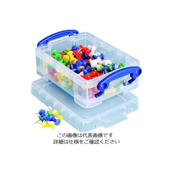 Really Useful Products RUP 収納ケース 0.2L スモーク 4個セット 0.2TSMK-PK4 1セット(4個)（直送品）