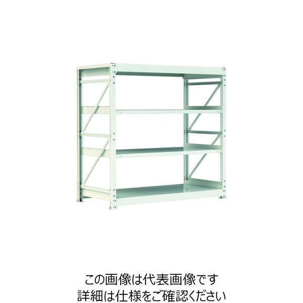 アイリスオーヤマ IRIS 重量ラック1t セット W1200*D620*H1500 基本 4段 HK1262154 1台(1個) 206-9998（直送品）