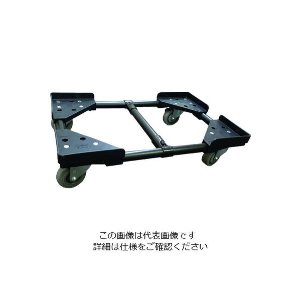 サムソンキャスター SAMSONG パイプドーリー 内寸534X370 全輪自在 TP-D-005 1台 206-3264（直送品）