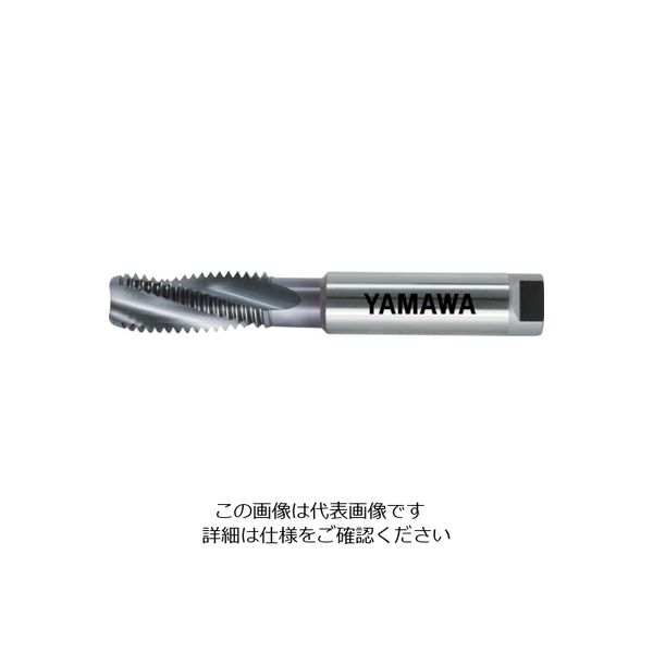 彌満和製作所 ヤマワ ドライ加工用アルミ材用スパイラルタップ HDASP P4 M6×1 HDASP-M6X1 1本 206-8640（直送品）