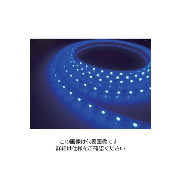 トライト LEDテープライト Viewdi 16.6mmP 青色 3m巻 ACアダプター付 195-4658（直送品）