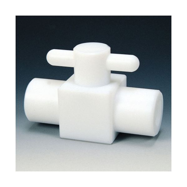フロンケミカル PTFE コンパクト二方ボールバルブ RC1/4 パーフロ NR1203-005 1個 735-1399（直送品）
