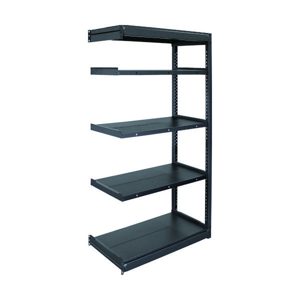 トラスコ中山 TRUSCO 軽量ボルトレス棚MBUG型 連結タイプ 900X340XH1800 MBUG100-63K-5B 1台(1個)（直送品）