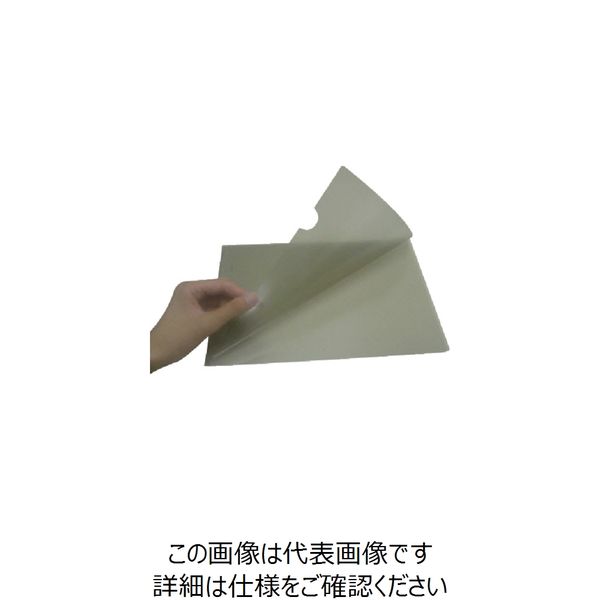 アキレス 導電性クリアファイル STNファイルA4 (100枚入) STN-100-A4 1箱(100枚) 516-1100（直送品）