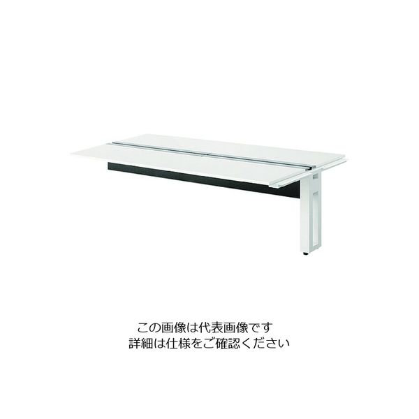 ナイキ NAIKI ベンチデスク MF2014R-WH 1台 217-6144（直送品）