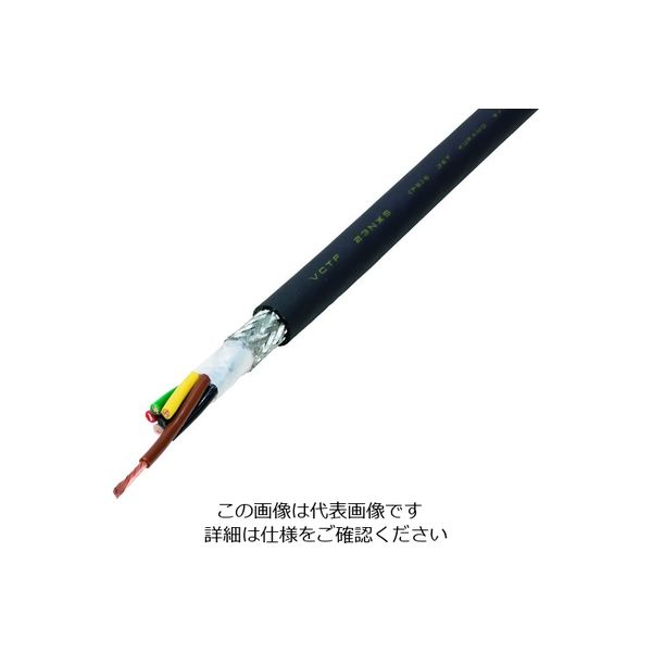 倉茂電工 ハイプレン VCTF23NXXS 100M 2X0.5SQ-100 1本 212-7747（直送品）