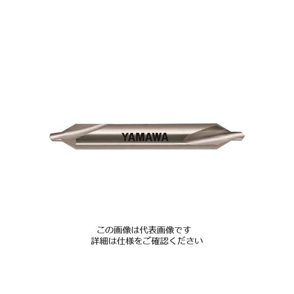 ヤマワ 弱ねじれ溝A形60° センタ穴ドリル 左刃 CD-S LH