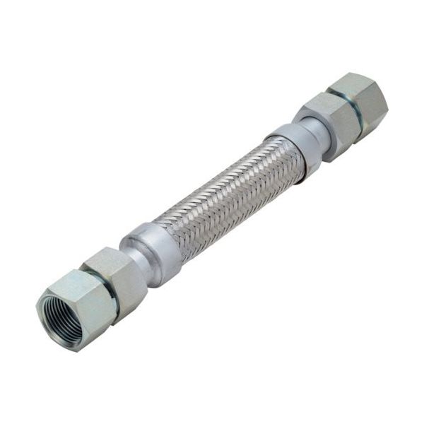 NFK スリムユニオン式（メタルタッチ）フレキシブルホース メス×メス型 継手SS400 8A