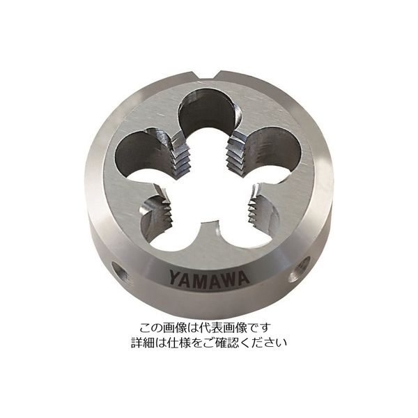 彌満和製作所 ヤマワ ポイントソリッドダイス DPO S2 M22X1.5 50径 DPO-S2-M22X1.5-50 1個（直送品）