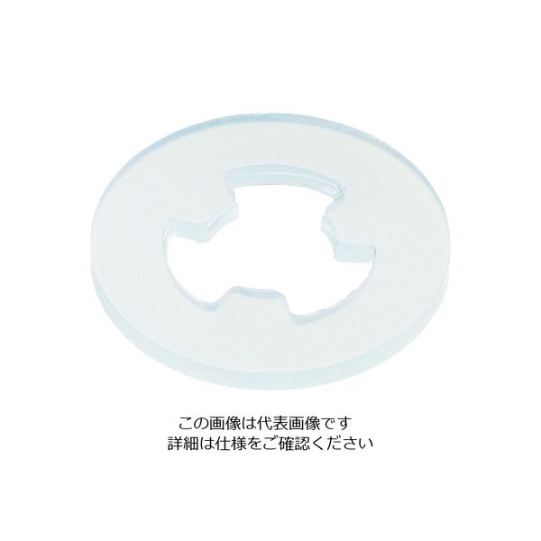 ケミカルスクリュー ナイロン タッピンネジ用セットワッシャー M3用 (1000個入) PA/TW 2.4-8-0.5 1袋(1000個)（直送品）