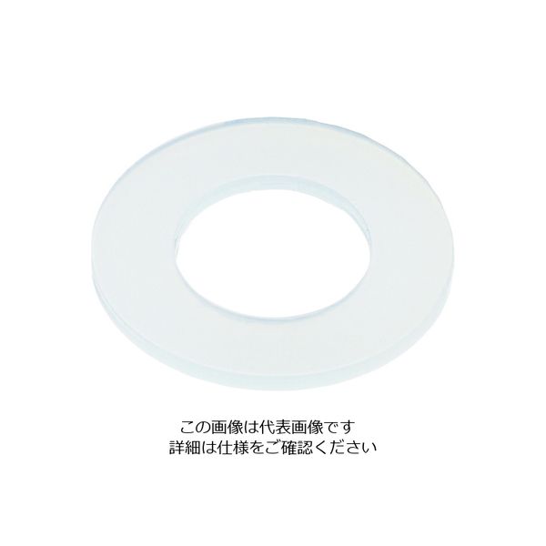 日本ケミカルスクリュー ケミカルスクリュー ナイロン ワッシャー M3用 (1000個入) PA/W 3.2-8-0.5 1袋(1000個)（直送品）