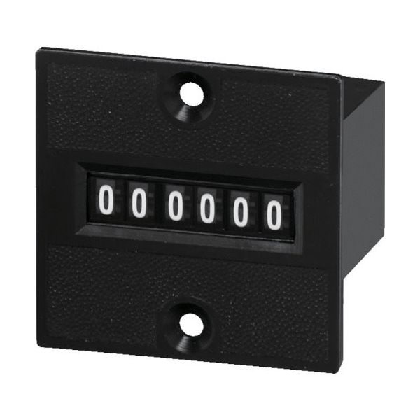 ライン精機 電磁カウンター(リセットナシ) 6桁 4.3×2.6mm MCU-6P AC200V 1個 838-3798（直送品）