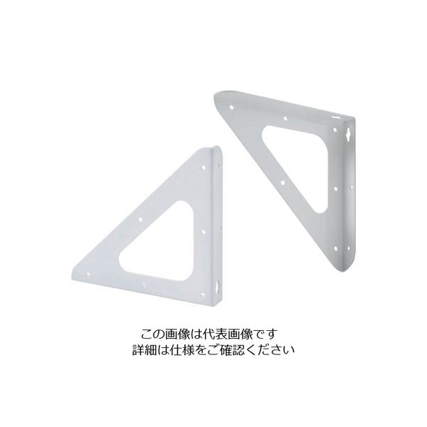 MARUKI HARDWARE CORPORATION MK トライアングブラケット 250X250 白 N-276-25S 1本 128-5927（直送品）