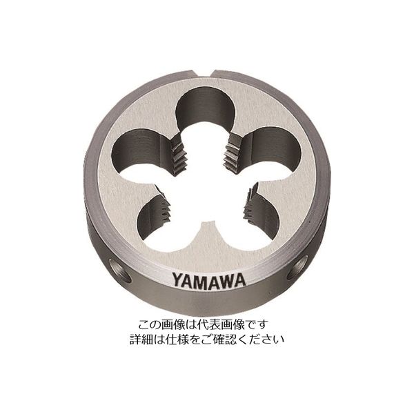 彌満和製作所 ヤマワ ソリッドダイス D M13X0.5 38径 D-M13X0.5-38 1個(1本) 216-4848（直送品）