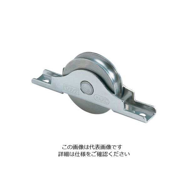 MARUKI HARDWARE CORPORATION MK Sー700 ステンレス ベアリング戸車36丸 S-700-361 1個 118-9394（直送品）