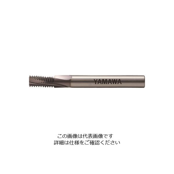 ヤマワ 超硬MCーヘリカルカッタ メートルねじ用 MCーCSLC 035083N075M MC-CSLC-035083N075M 1本（直送品）