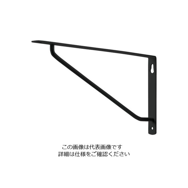 MARUKI HARDWARE CORPORATION MK シュマール棚受 75X150 黒色 N-277-15U 1本 131-6430（直送品）