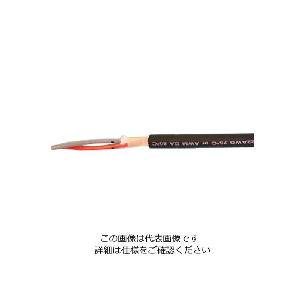 電子機器配線用ケーブル CM/2464ー1007/2A LF 100M CM/2464 3X20AWG BWY/G-100 1本（直送品）