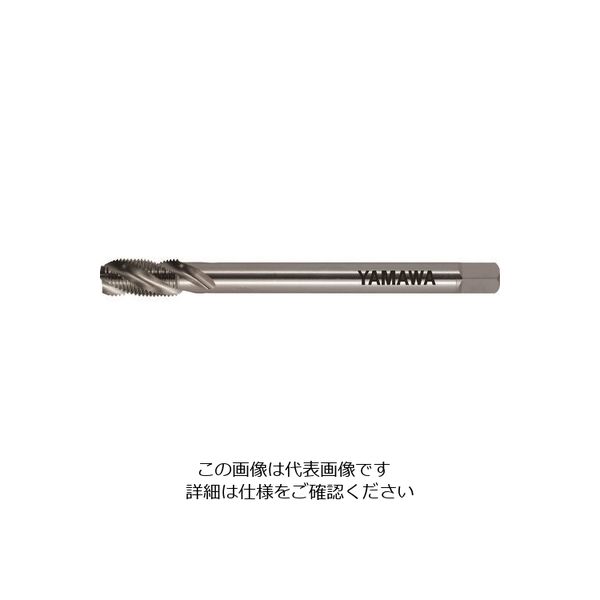 ヤマワ ロングシャンク管用平行ねじ用スパイラルタップ LSーSPーPS L150 1/4ー19 LS-SP-PS-150-1/4-19 1本（直送品）