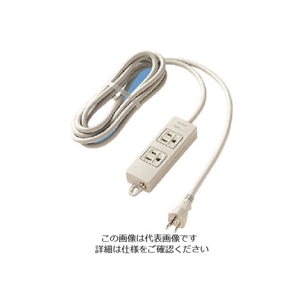 パナソニック Panasonic OAタップ(接地15A形)(3Mコード)(2コ口)(グレー) WCH2332H 1台 144-5214（直送品）