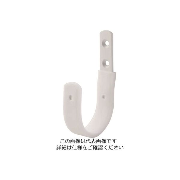 MARUKI HARDWARE CORPORATION MK Sカバーフック(平)白色 N-600 00S 1個 131-8017（直送品）