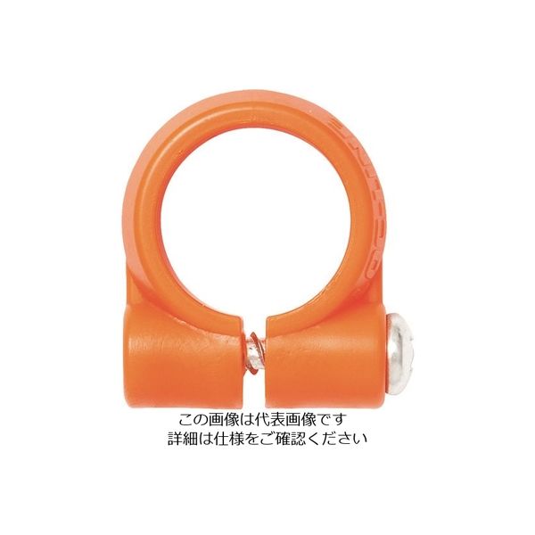 ロックライン LOCーLINE 1/4” ねじ付エレメントクランプ x 20ケ NL49446 1袋(20個) 209-0394（直送品）