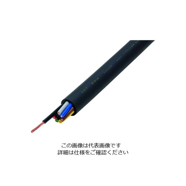 倉茂電工 ハイプレン VCT 531XX 100M VCT531XX 3X38SQ-100 1本 212-3018（直送品）