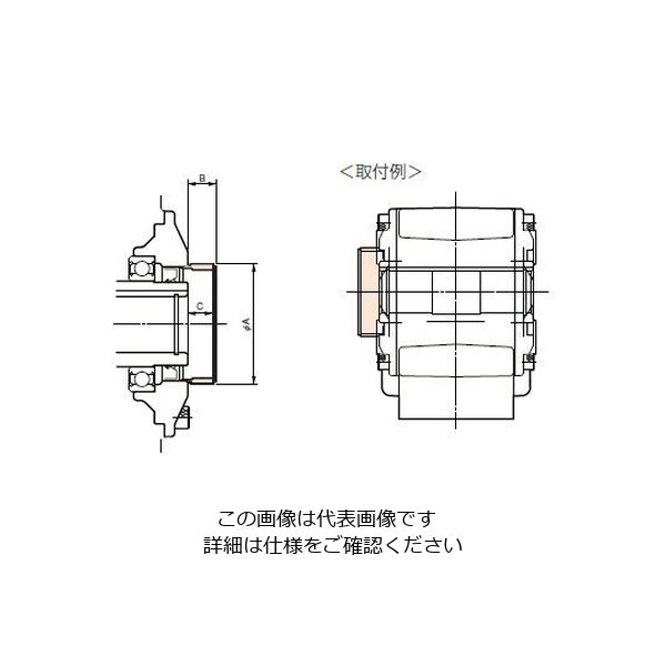 椿本チエイン クローゼモータ CSM13CAP 1個（直送品）