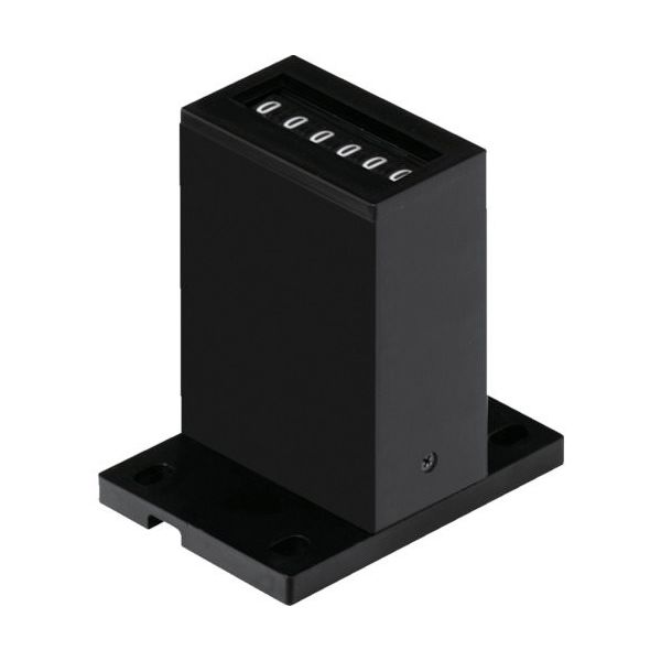 ライン精機 電磁カウンター(リセットナシ) 6桁 4.3×2.6mm MCU-6CY AC200V 1個 838-3796（直送品）
