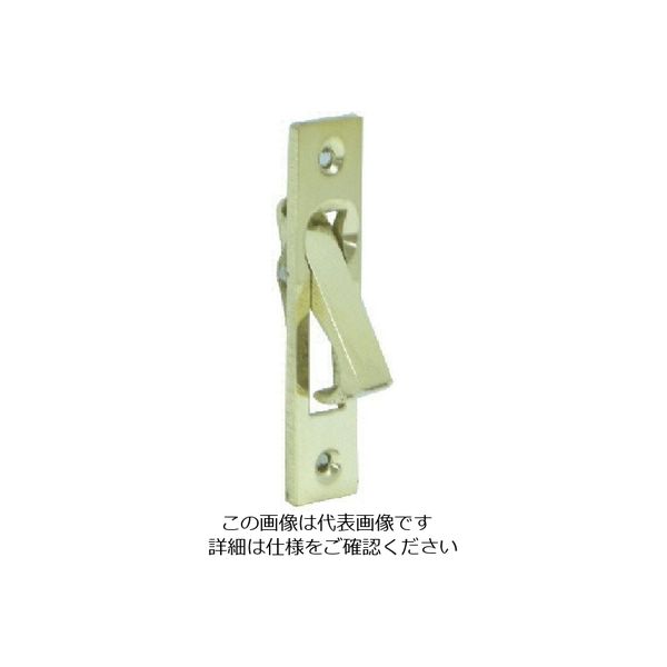 MARUKI HARDWARE CORPORATION MK 真鍮半回転取手 小 磨 B-70-074 1個 811-0903（直送品） - アスクル