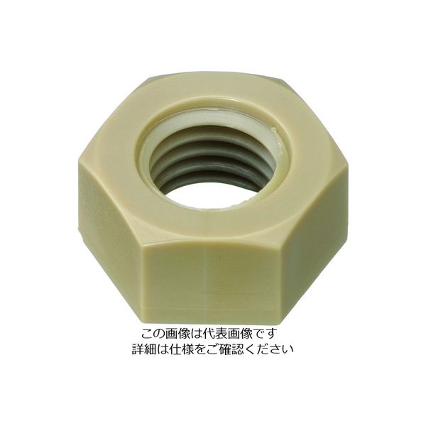 日本ケミカルスクリュー ケミカルスクリュー ポリエーテルエーテルケトン 六角ナット M3 (100個入) PEEK/NT 1袋(100個)（直送品）