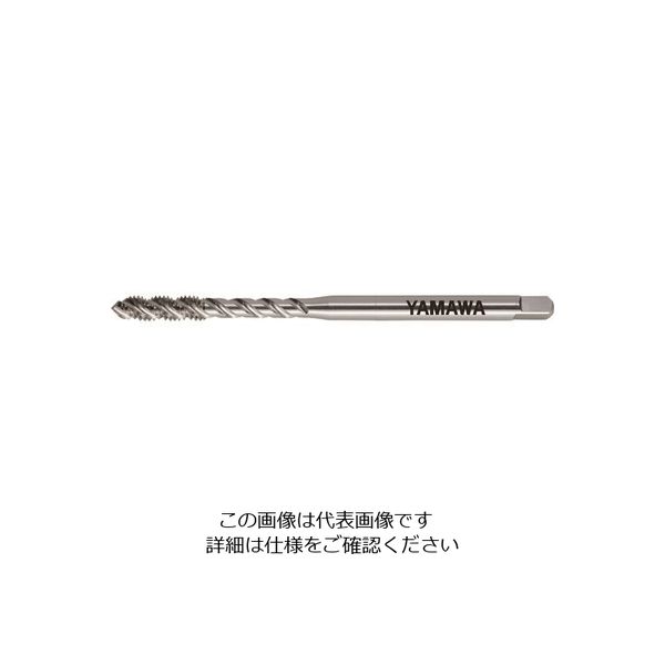 ヤマワ ロングネックスパイラルタップ LSーSPーK L100 P1 M3X0.5 LS-SP-K-P1-100-M3X0.5 1本（直送品）