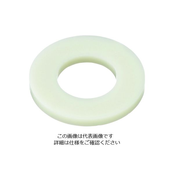 ケミカルスクリュー ガラス繊維強化ポリアミドMXD6 RENY ワッシャー M5用 (1000個入) RENY/W 5.3-10-1.0（直送品）